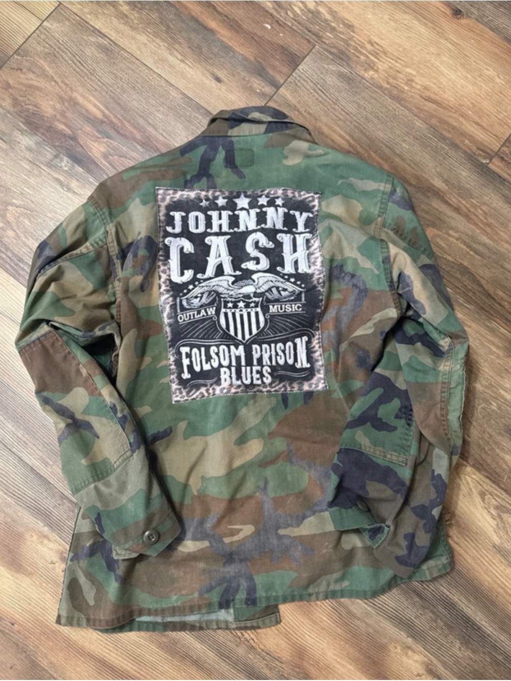 Camouflage Field Jacket - Green Camo